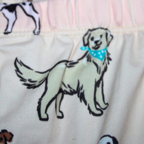 Capelton Road Dog Print Lounge Shorts S-M NWT - Picture 6 of 8